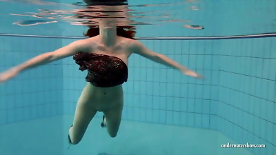 Funny south african hippie with hairy asshole in fishnet ass fisted in the jacuzzi