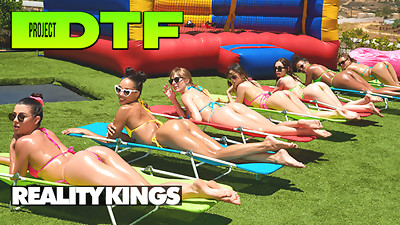 Twelve Of The Greatest Pornstars In The Industry Get Together In A Enormous House For A Steamy Hook-up - Reality Kings