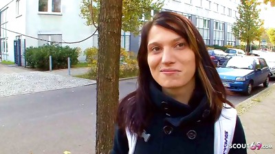 GERMAN School Doll PICKED UP AND Pounded BY Meaty Trouser snake – Audition