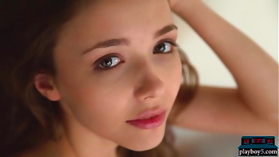 Huge congenital udders teen sweetheart immigrant get under one's Ukraine showcases gone say no to luscious bod